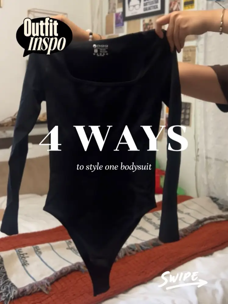 Styling a full length bodysuit 3 ways #bodysuit #jumpsuit