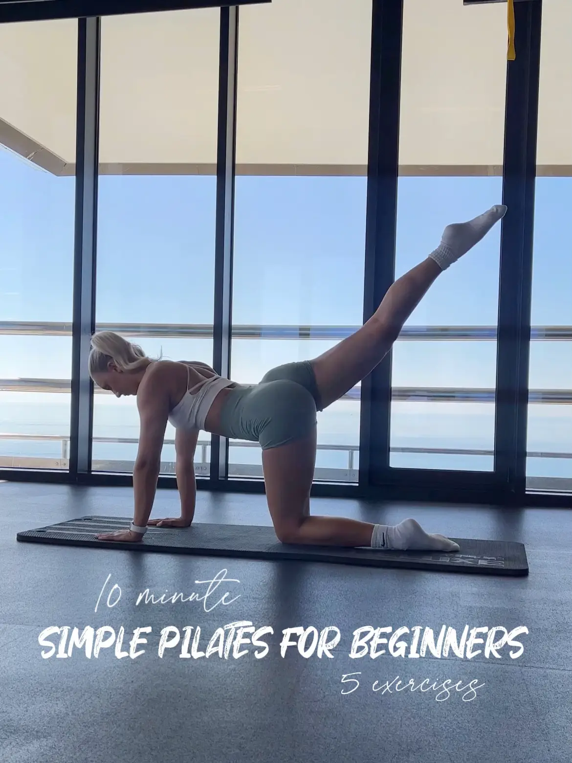 BEGINNERS PILATES AT HOME 🌸, Video published by Evelyn Turina