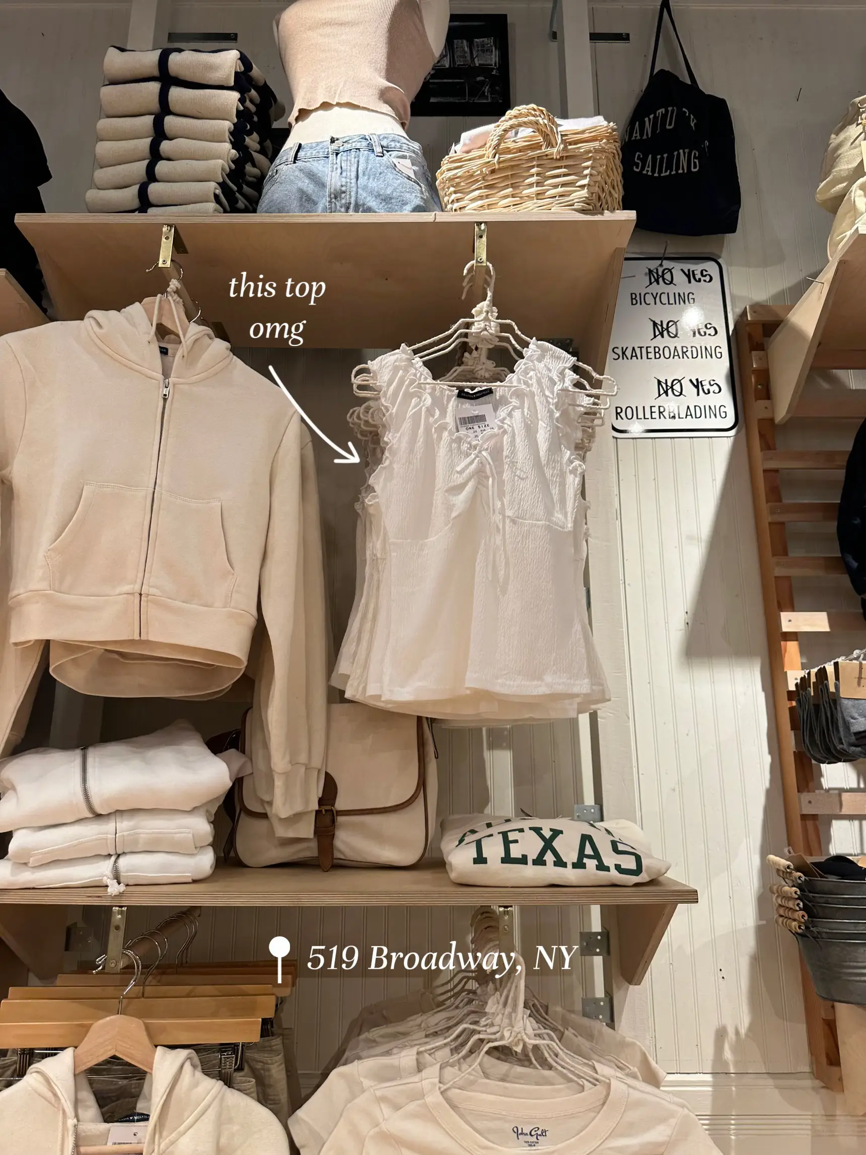 Brandy Melville Soho Long sleeve top preowned one size
