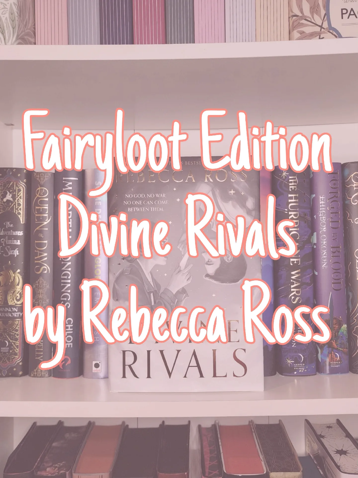 Fairyloot Editoon Divine Rivals by Rebecca Ross