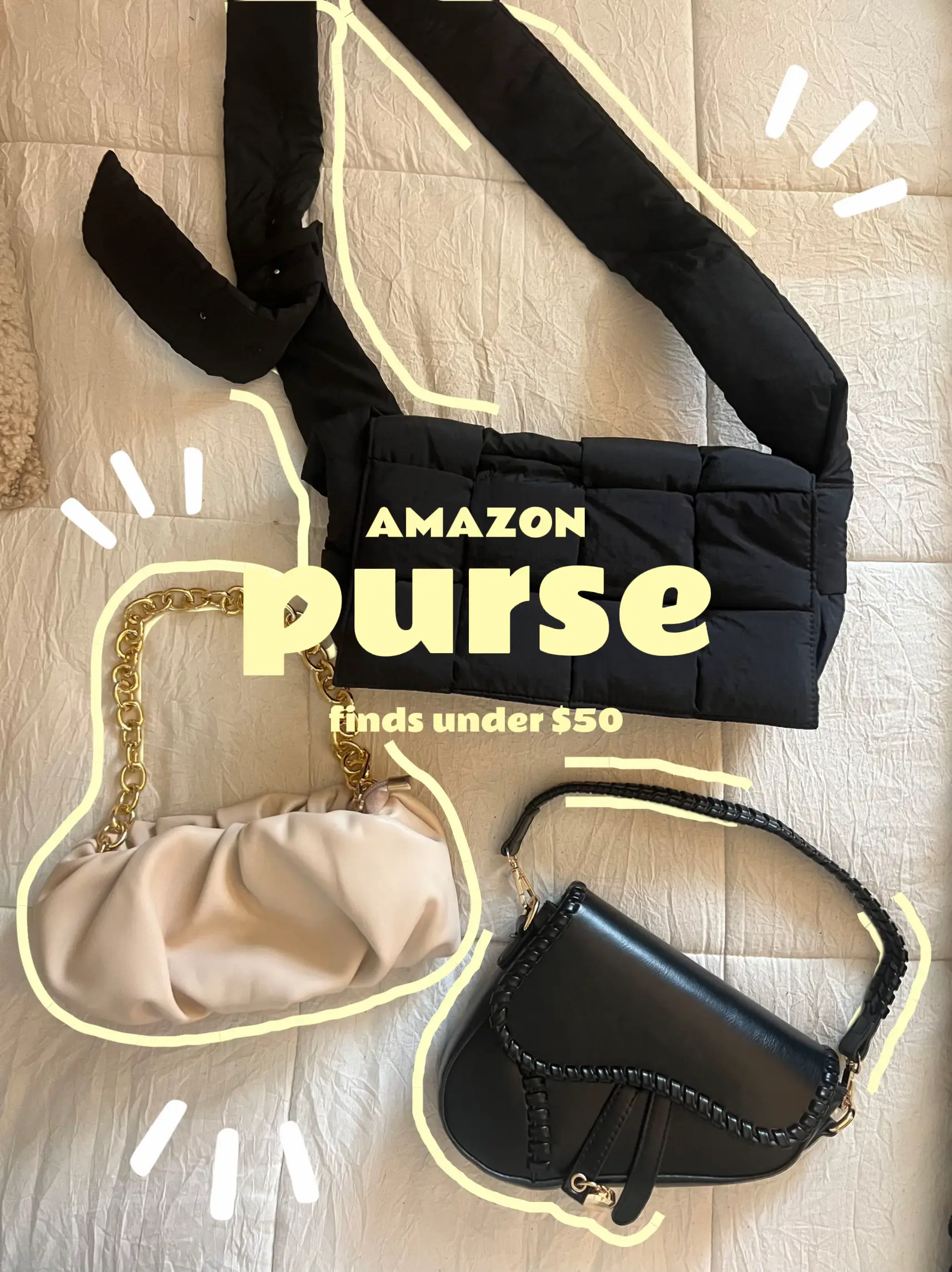 Amazon purse finds under 50 🖤 แกลเลอรีที่โพสต์โดย Kailee Lemon8