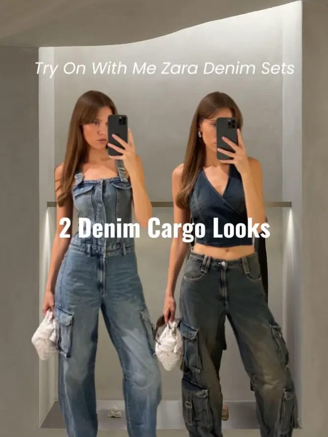 Try On Cargo Denim Style With Me @Zara, Gallery posted by Kristine