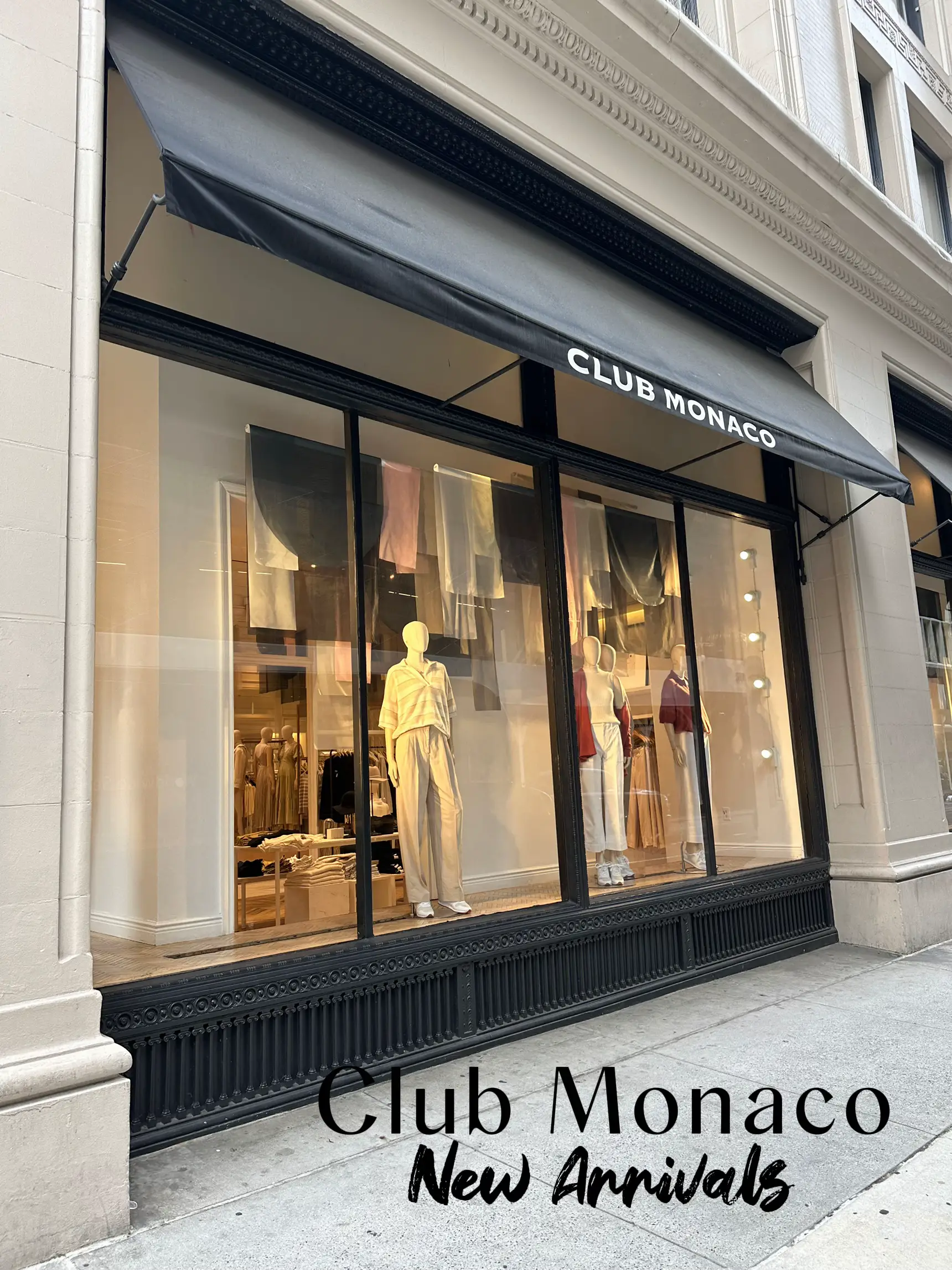 6 Repertoire Of A Man & Woman Fashion Installation at Club Monaco