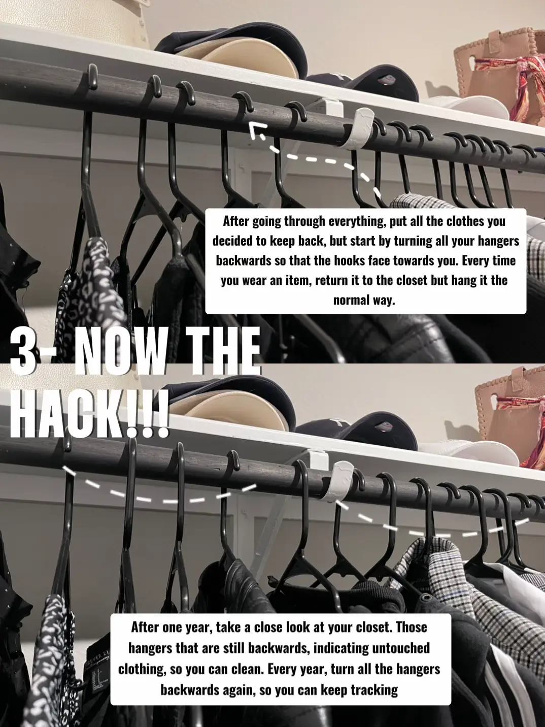 Three Different Ways to Clean Your Closet 