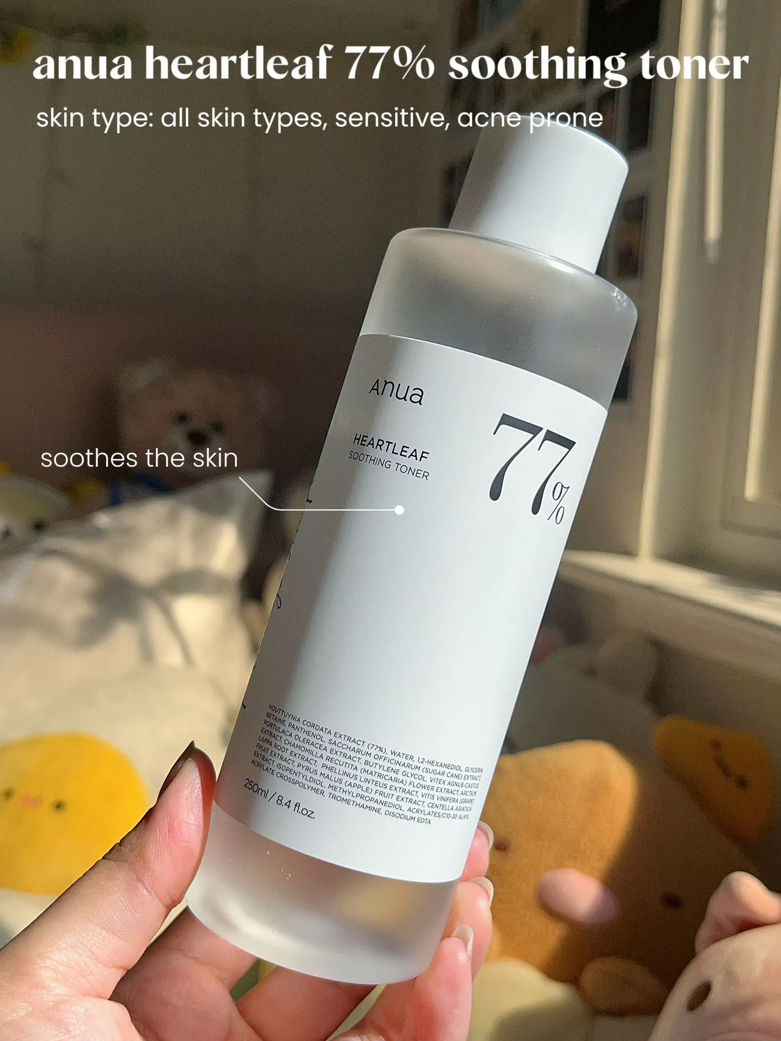 are these VIRAL skincare products worth purchasing? part one!! 🫧🎀🧘‍, Anua 77 Toner Review