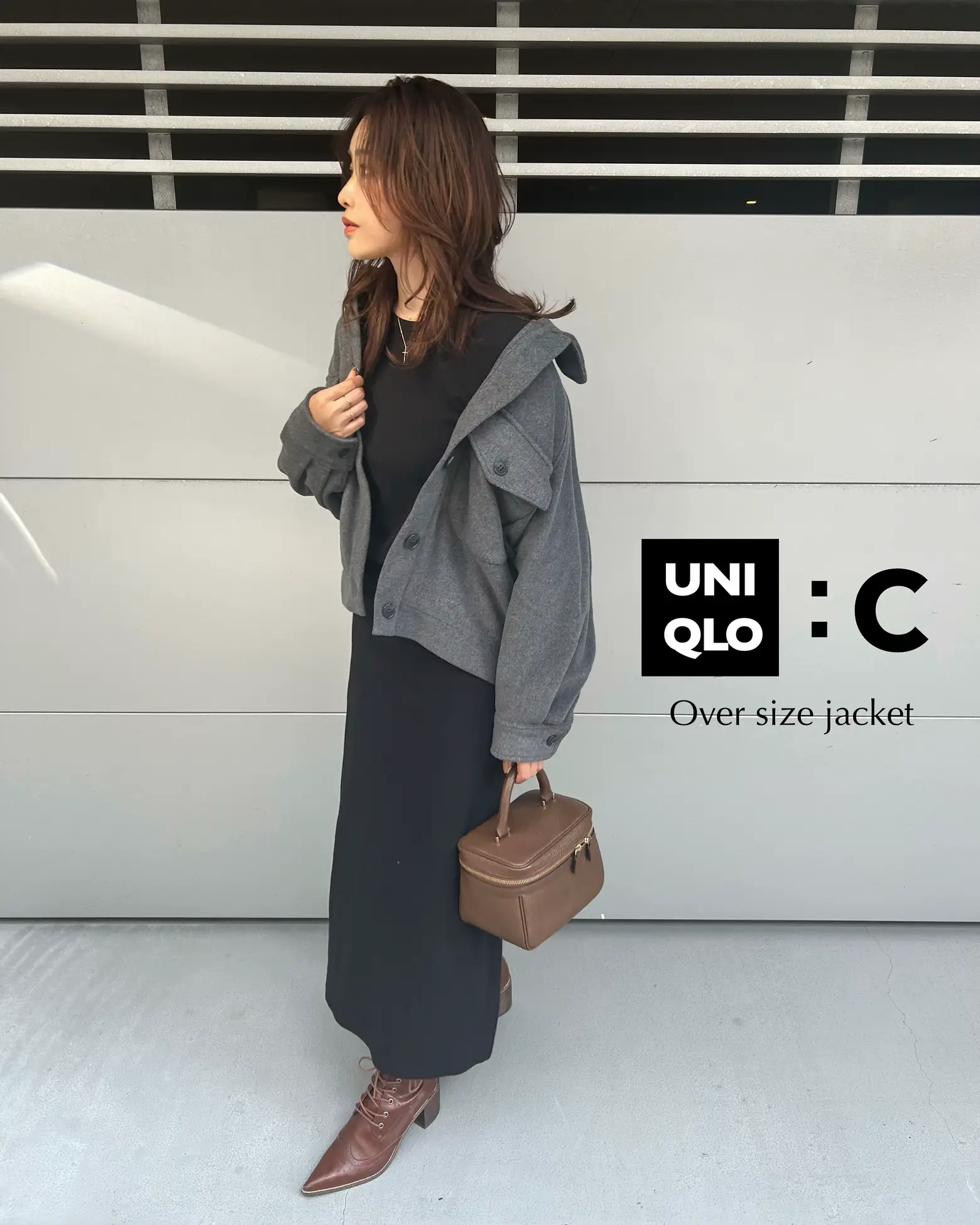 UNIQLO:C 】神シルエットのジャケット‼︎これからの羽織りに超使える