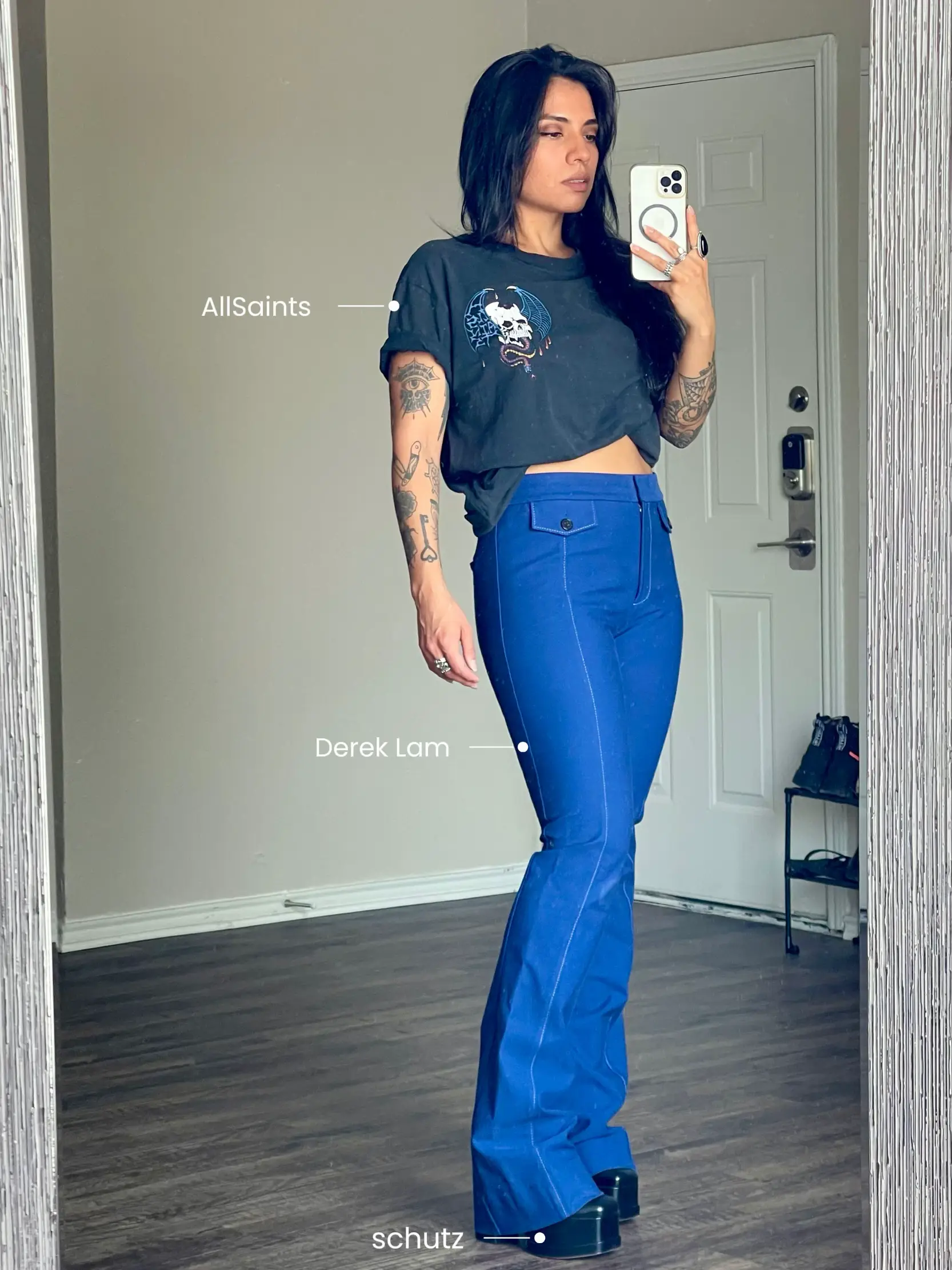 Shop the blue leggings fashion bloggers love on  - Lemon8 Search