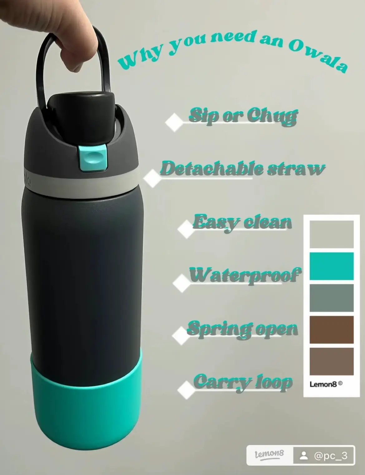 Why you need an owala. | Gallery posted by PC3 | Lemon8