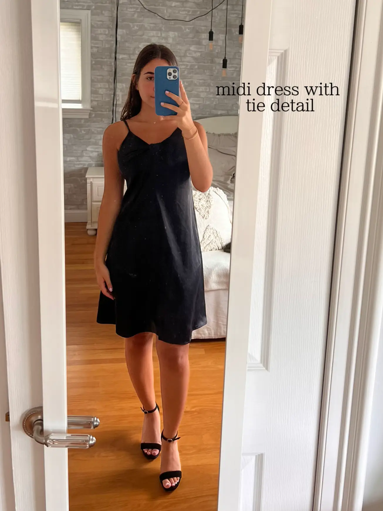 Stretch Viscose Belted Midi Dress curated on LTK