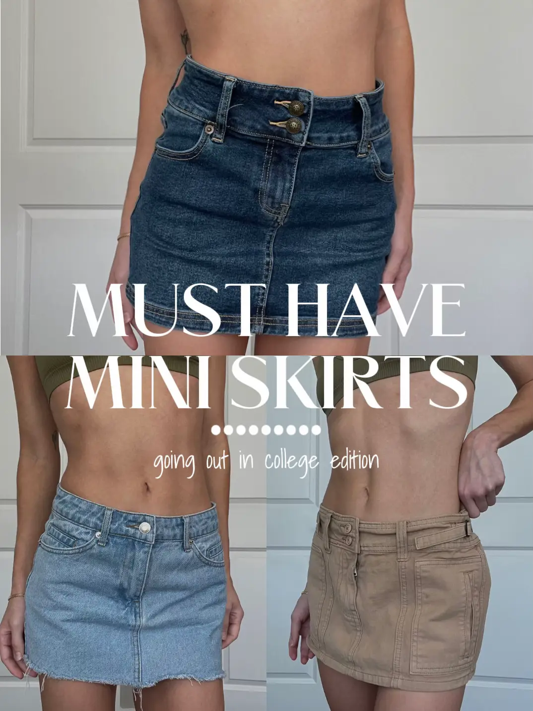 Malia Denim Mini Skirt