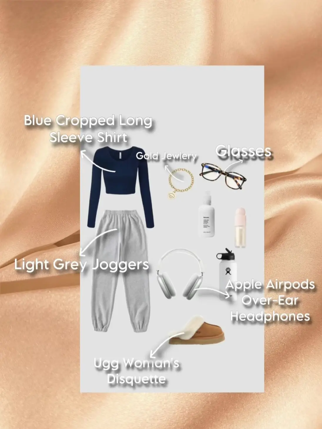 Winter Outfits 2023  Beige Aesthetic Wide Leg Pants – TGC FASHION