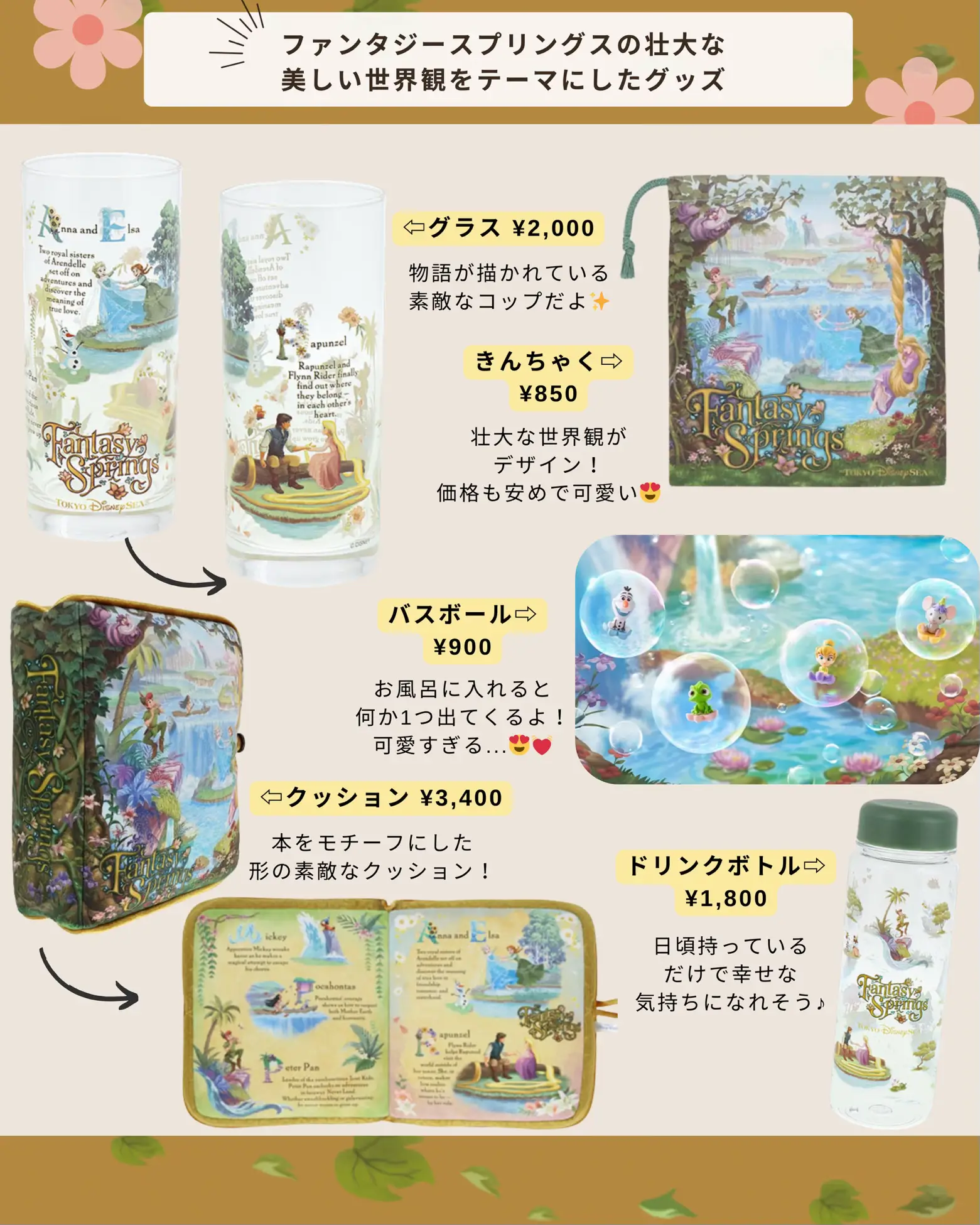 T シャツ メモ ラプンツェル & フリン 【公式通販】