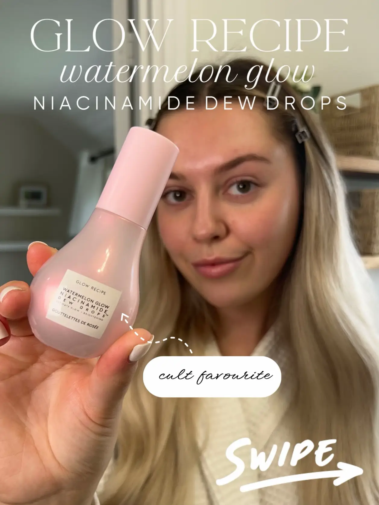 I Don't Need Highlighter With Glow Recipe's Dew Drops Serum