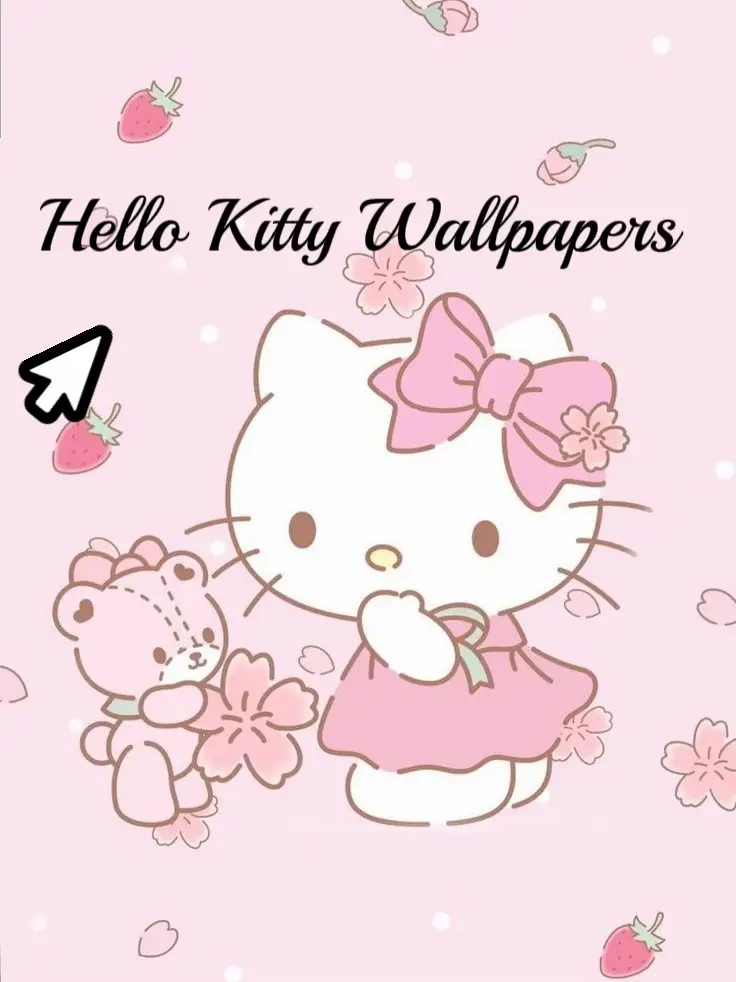 ♥ Wallpaper for your pc! ♥  Hello kitty iphone wallpaper, Hello kitty  backgrounds, My melody wallpaper