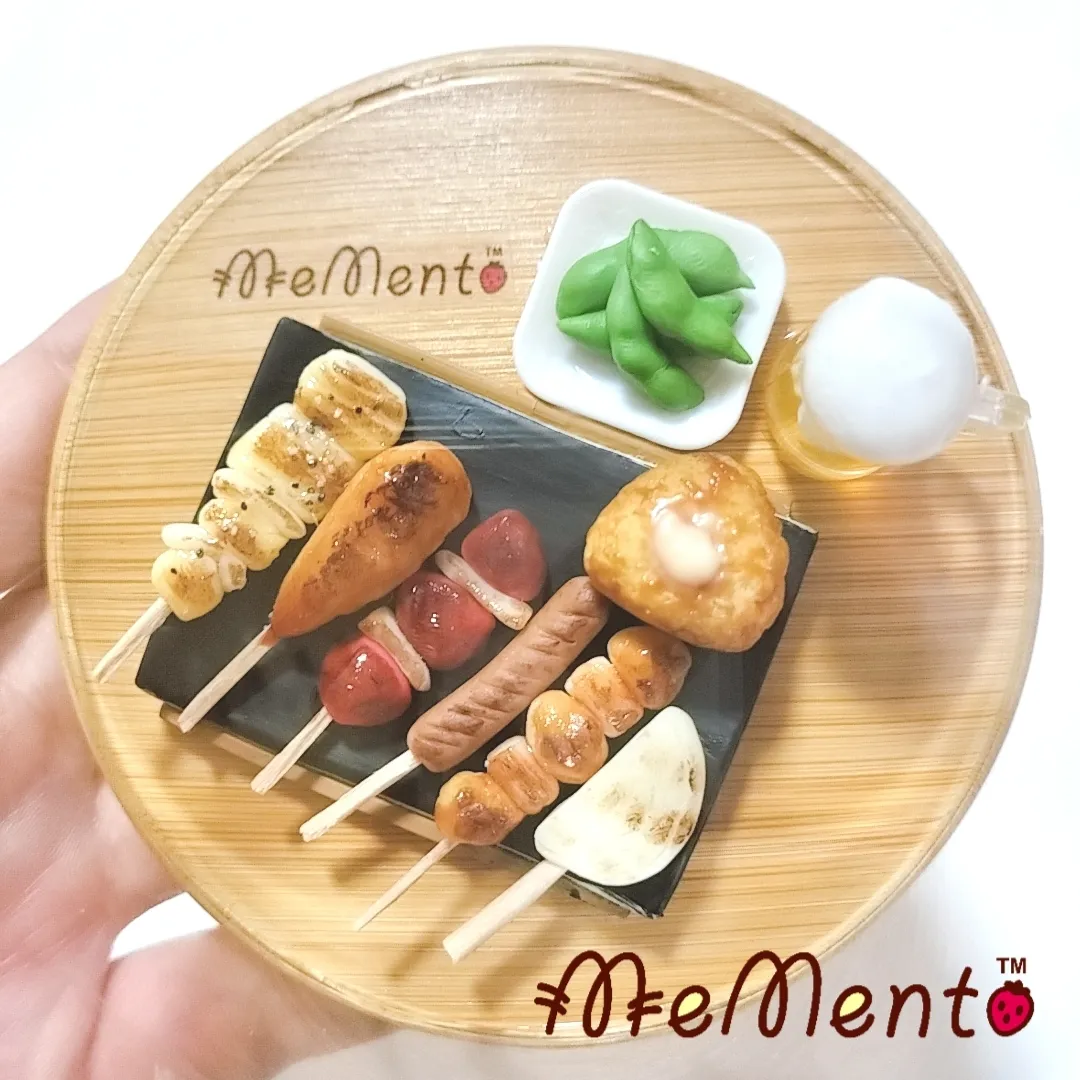 ミニチュア焼き鳥セット🐓 | MeMento decoが投稿したフォトブック | Lemon8