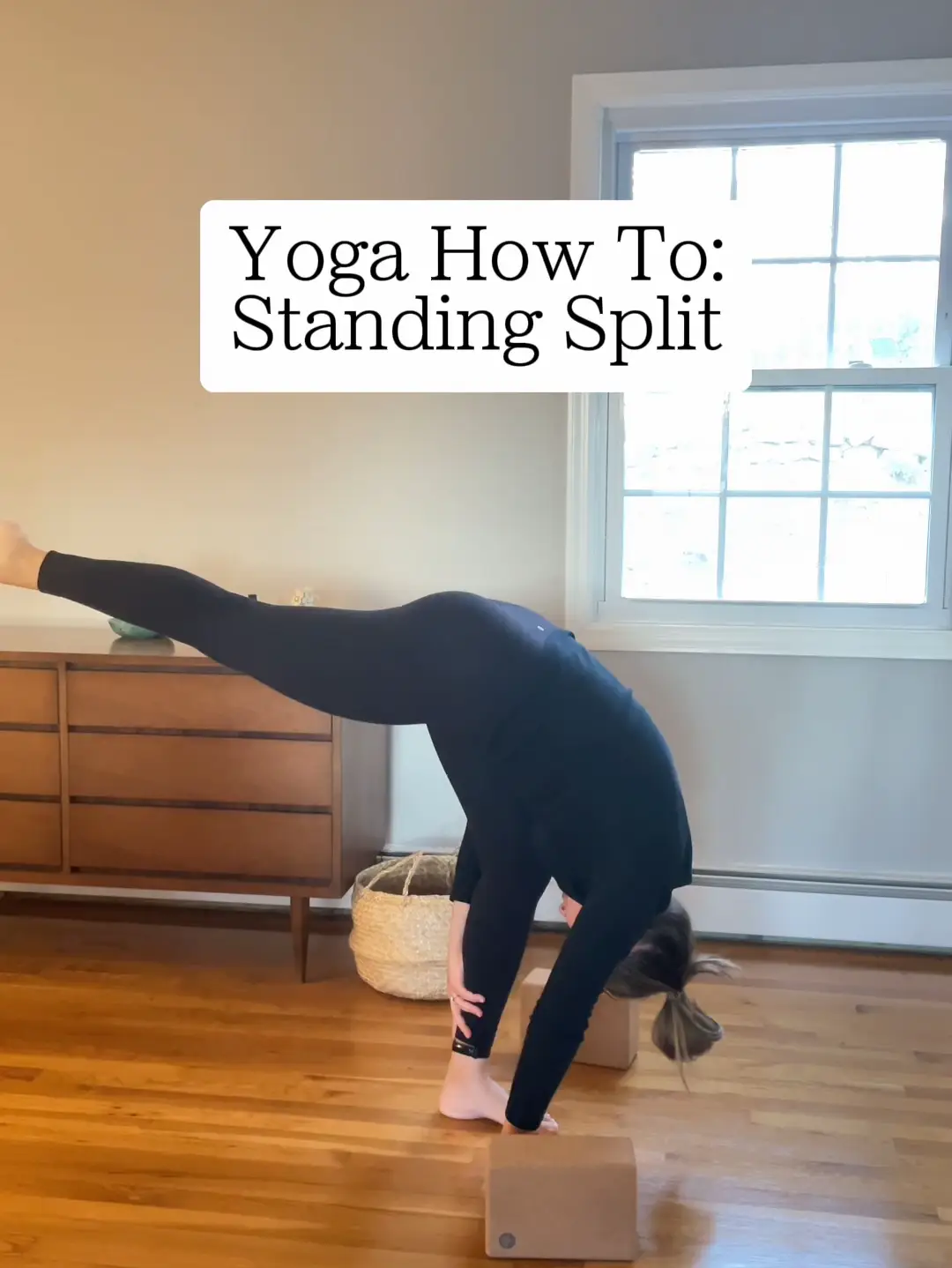 Yoga Pose: Standing Split