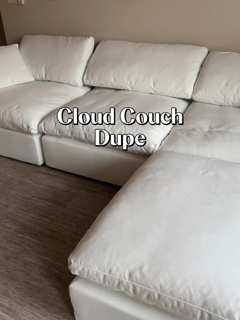 Cloud Couch Dupe Review 🛋️📝 วิดีโอที่เผยแพร่โดย Home Journal Lemon8