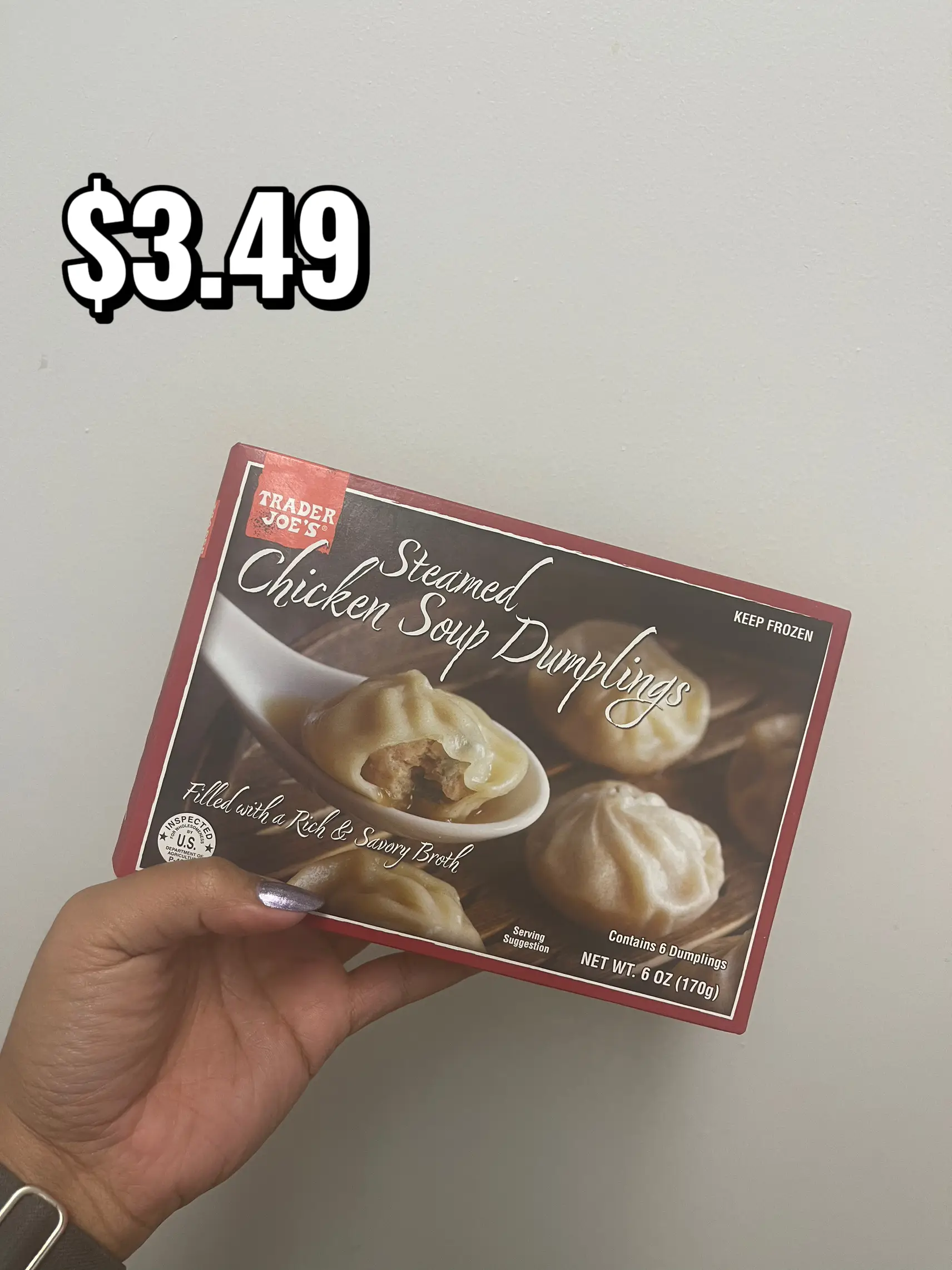 Is it Gluten Free Trader Joe's Steamed Chicken Soup Dumplings