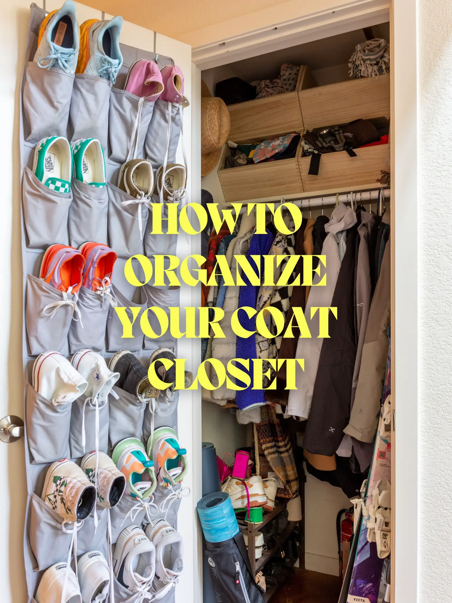 How to Organize a Coat Closet