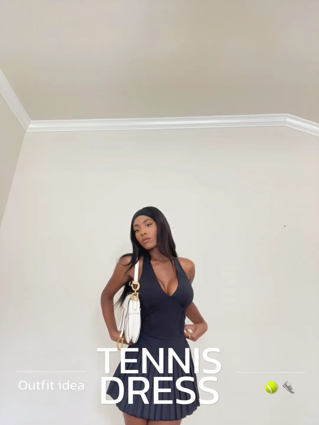 WHY YOU NEED THE ALO TENNIS DRESS🎾🖤, Gallery posted by BROOKE BROWN🤎