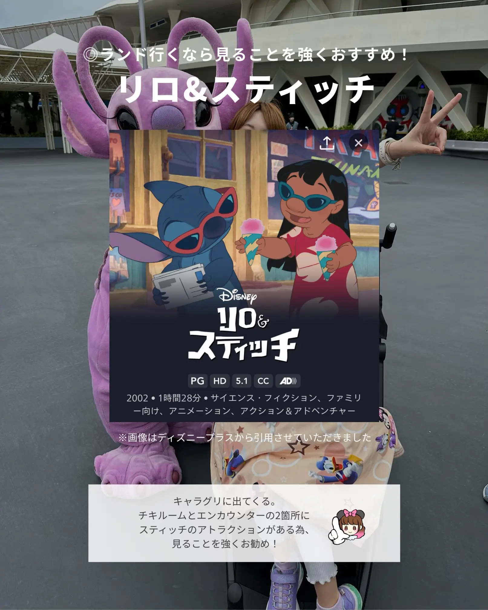 ランド行くならこの映画絶対見て！ | あみの家@ゆるディズニー大好きが