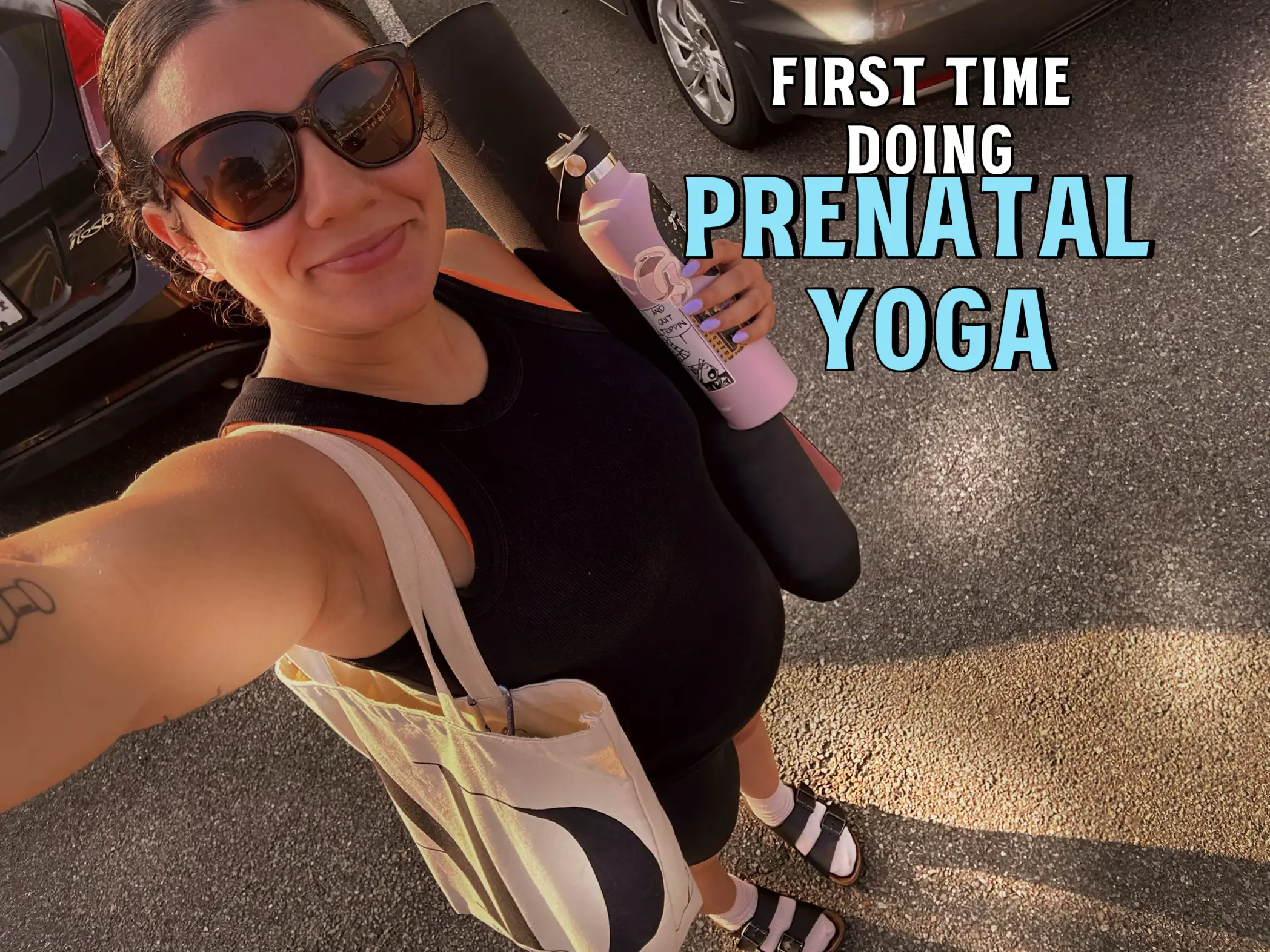 Third trimister pregnancy Yoga 🧘‍♀️ #foryoupage #pregnancyyoga