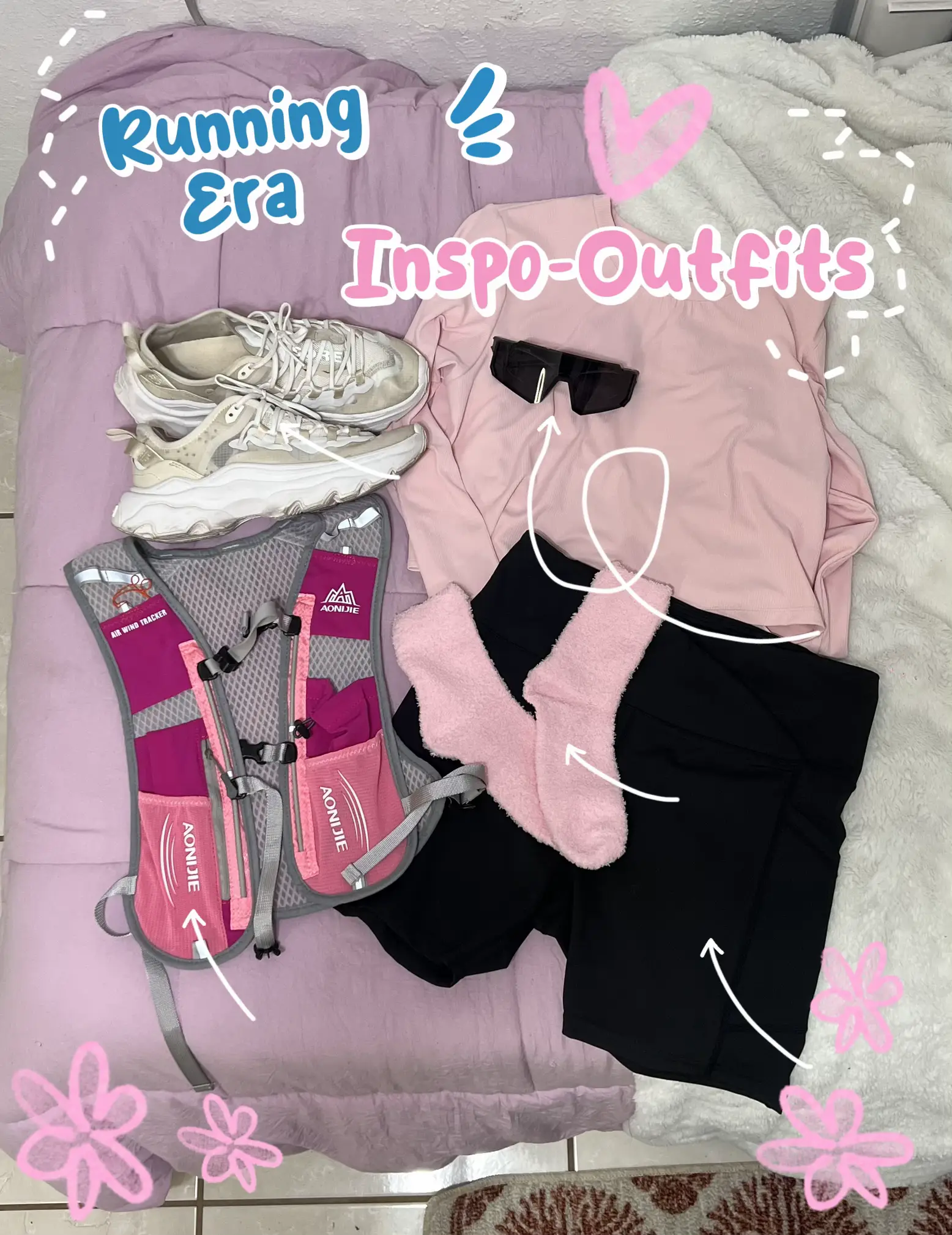 Running Era Outfit's : Girly Edition 💗