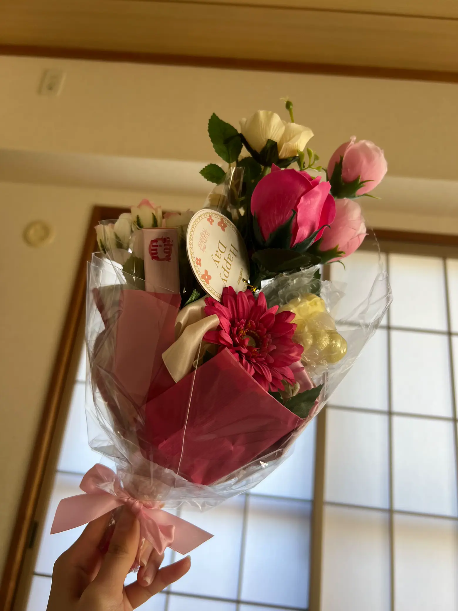 おつまみブーケ 結婚式 ブーケトス プレゼント コスメブーケ 5-2