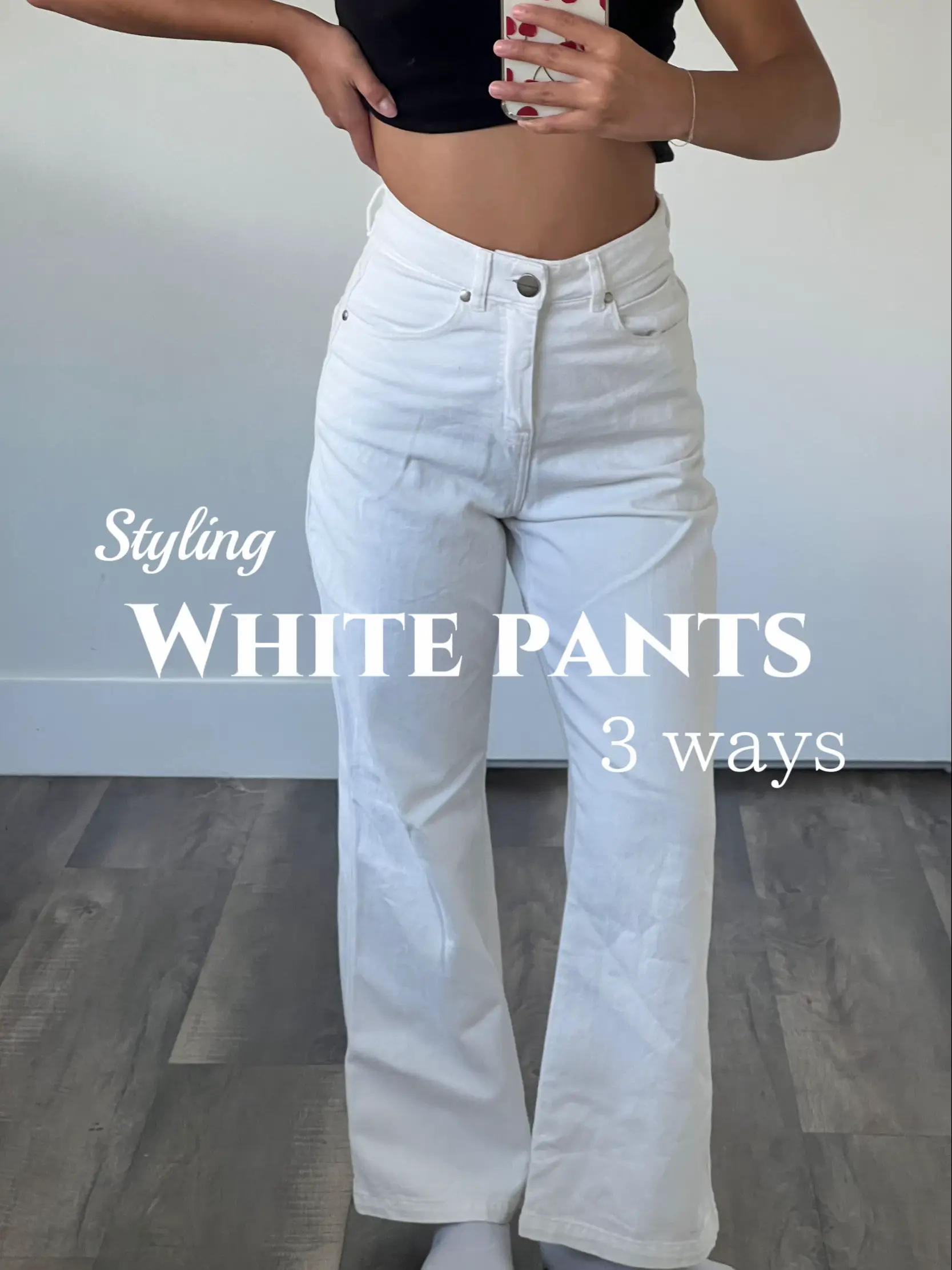 White Pants Outfit