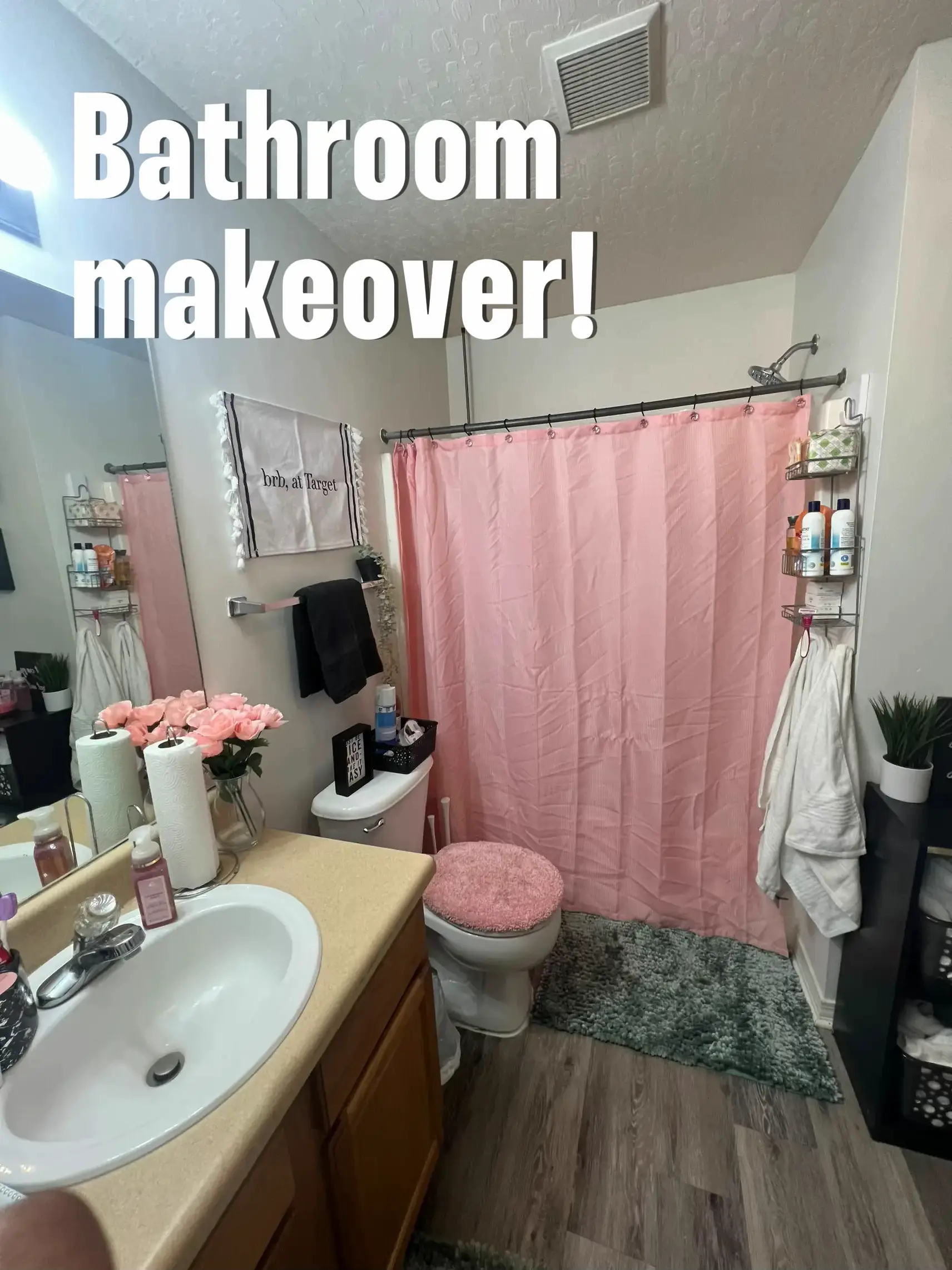 Little bathroom makeover!! :)  Gallery posted by Kyra Lampley