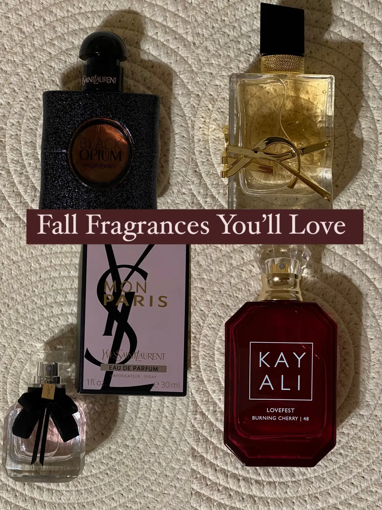 Ysl mon paris vs black opium hot sale