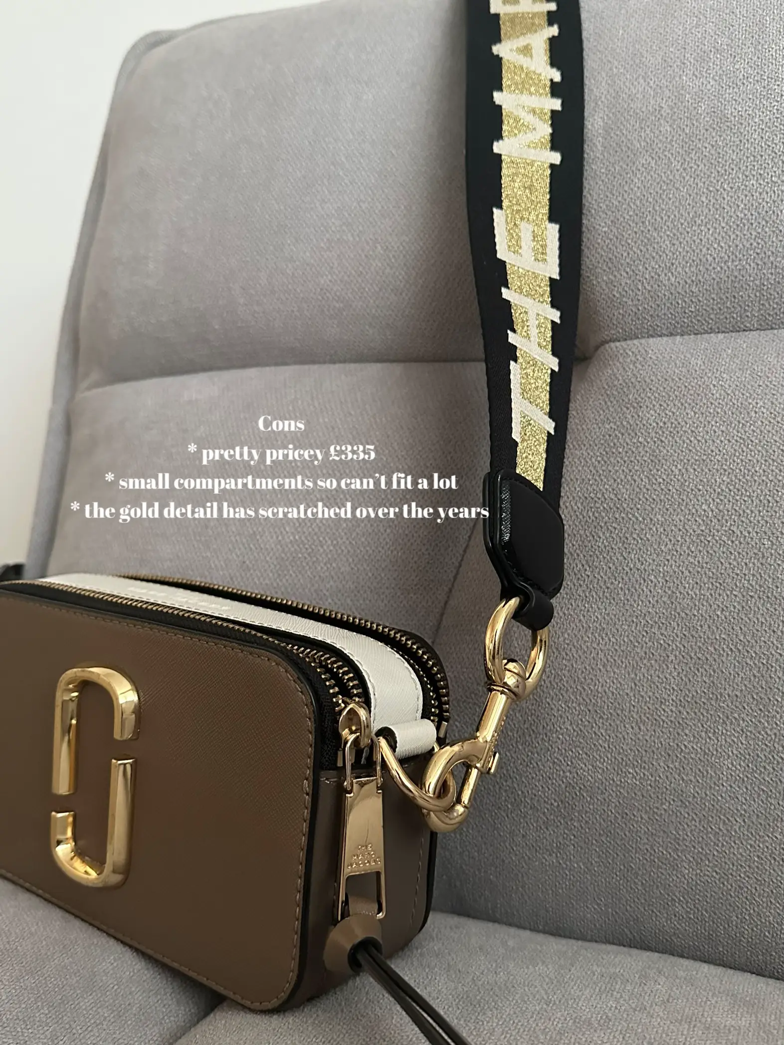 review] Marc Jacobs Snapshot Bag In Silver Multi From Dhgate