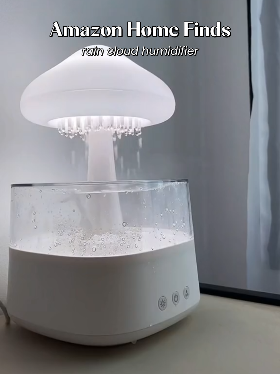Dreamy Rain Cloud Humidifier With Colorful Night - Temu