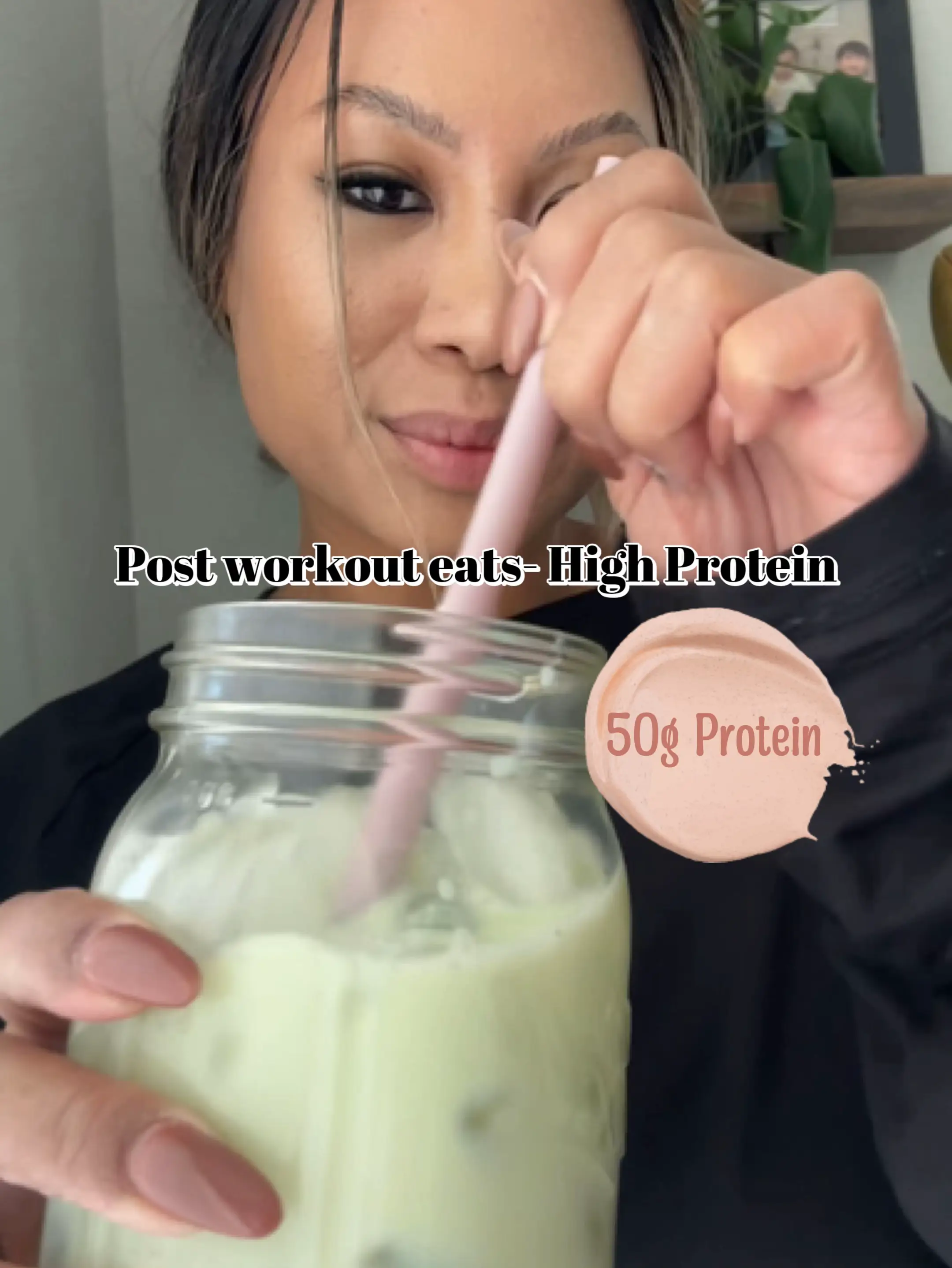 High Protein Post Workout วิดีโอที่เผยแพร่โดย melshealthybowl Lemon8