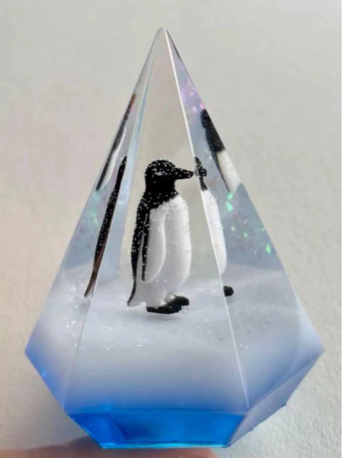 新作※レジンアート(ペンギン達)