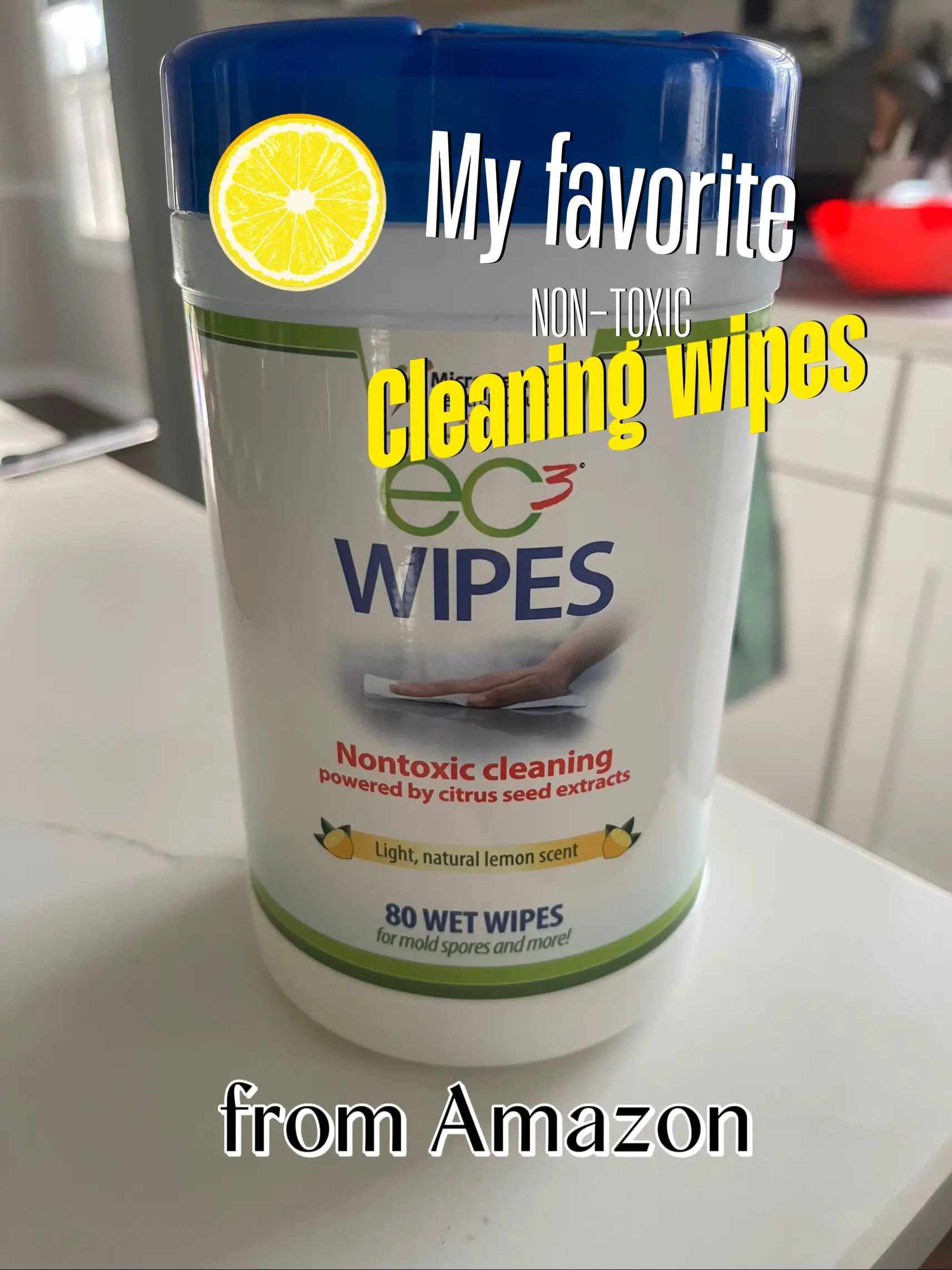 🍋NonToxic Cleaning Wipes for Your Home Video published by Ashley Rae