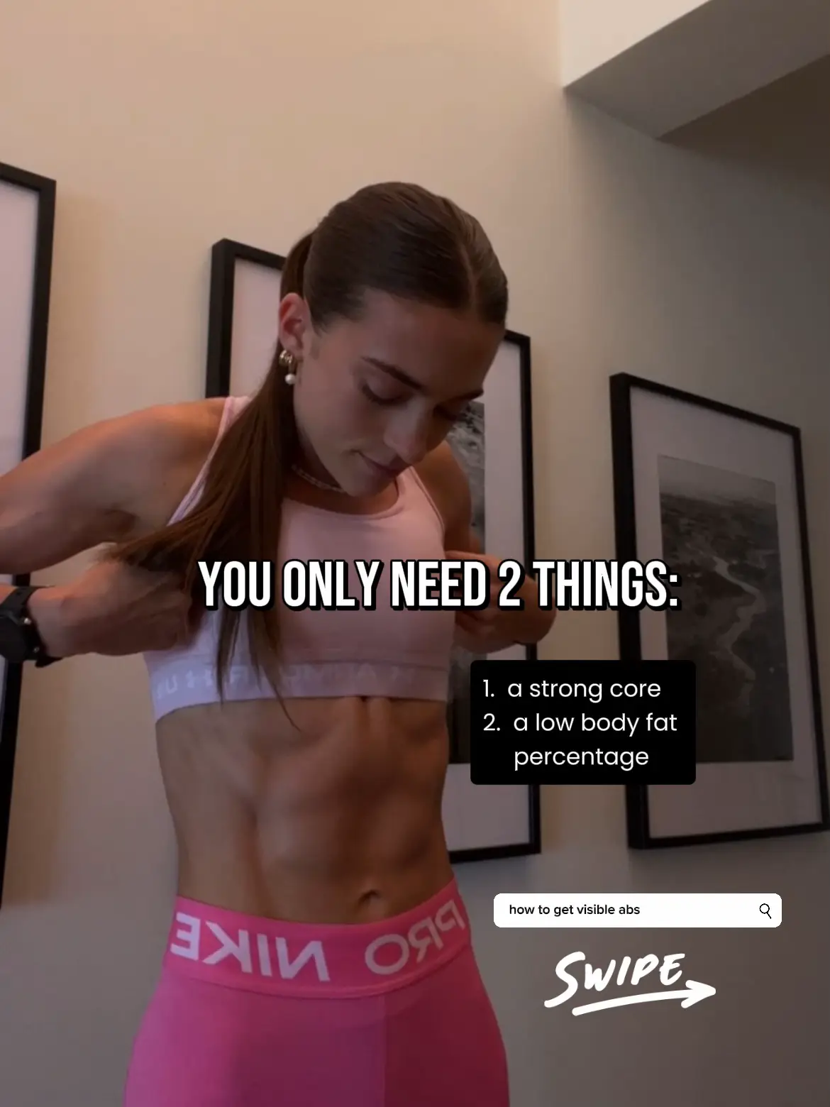 Arsh Aesthetics - 💥 How to get Abs! 💥 If you really want to get abs, you  want to lose your body fat to see the abs also known as rectus abdominis.