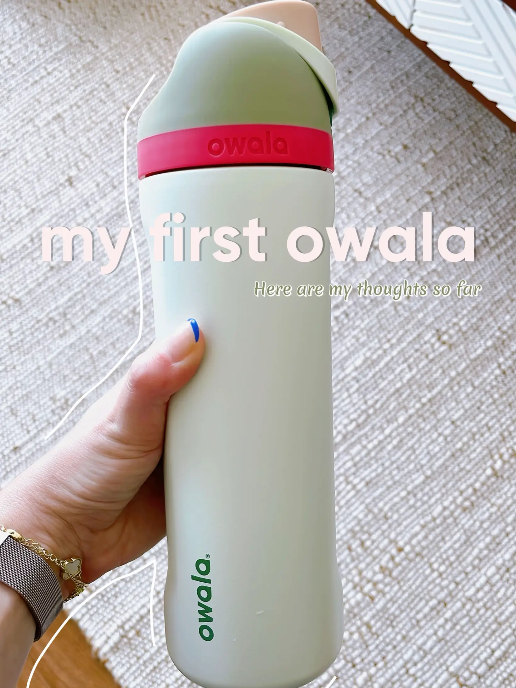 I think this one is the prettiest one yet #owala #waterbottle #unboxin, Owala