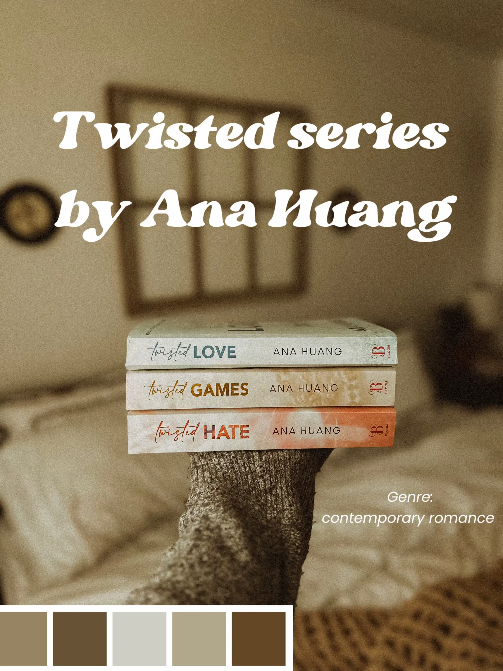 Twisted Series Bookmarks | Ana Huang | Romance book series book marks |  Stocking Stuffer | Readers Gift | Gift under 10