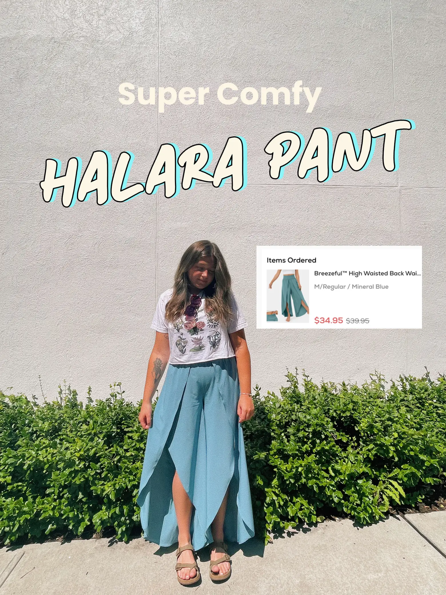 Halara Pant And Bag Set Womens Size M Gray