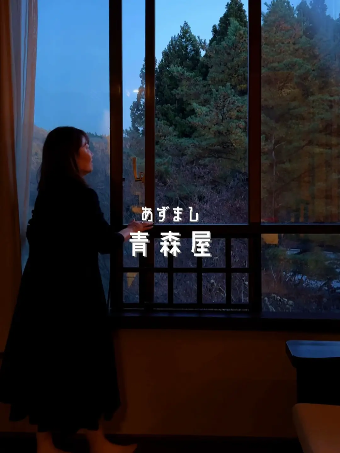 　露天風呂炉利ータ  テレビや音楽もいらない温泉宿🍁 | SARAphotoの投稿動画 | Lemon8