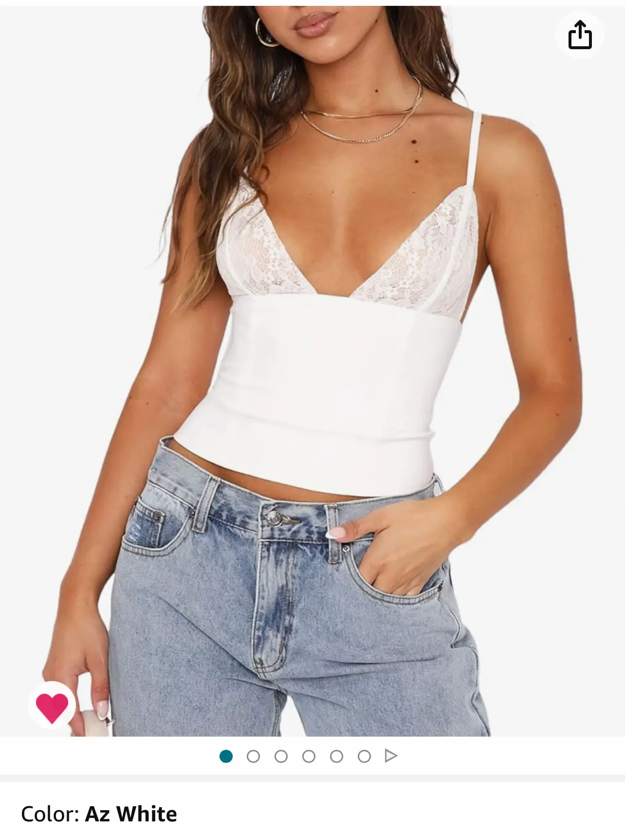 hollister lace cami ribbed｜TikTok Search