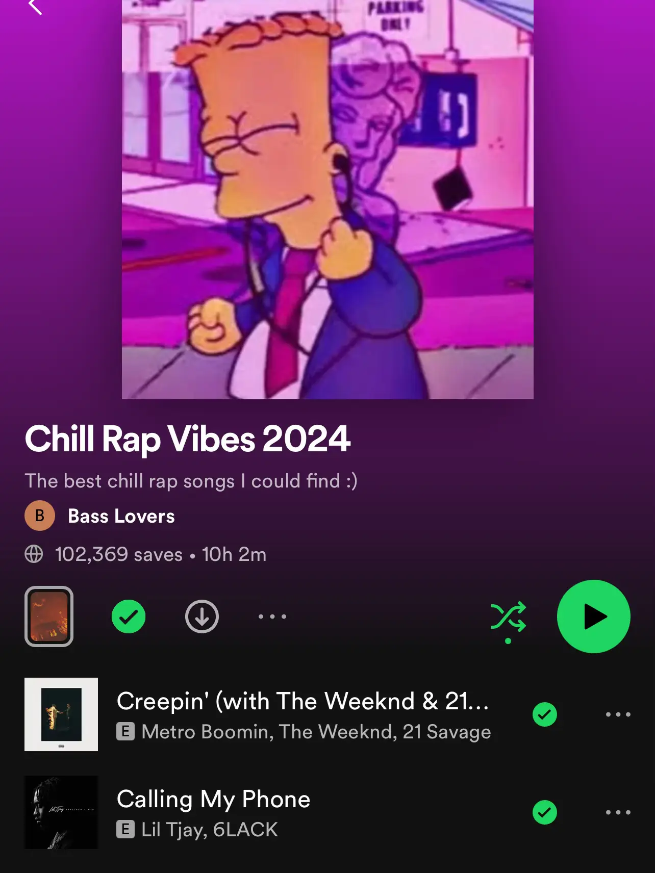  A list of chill rap songs