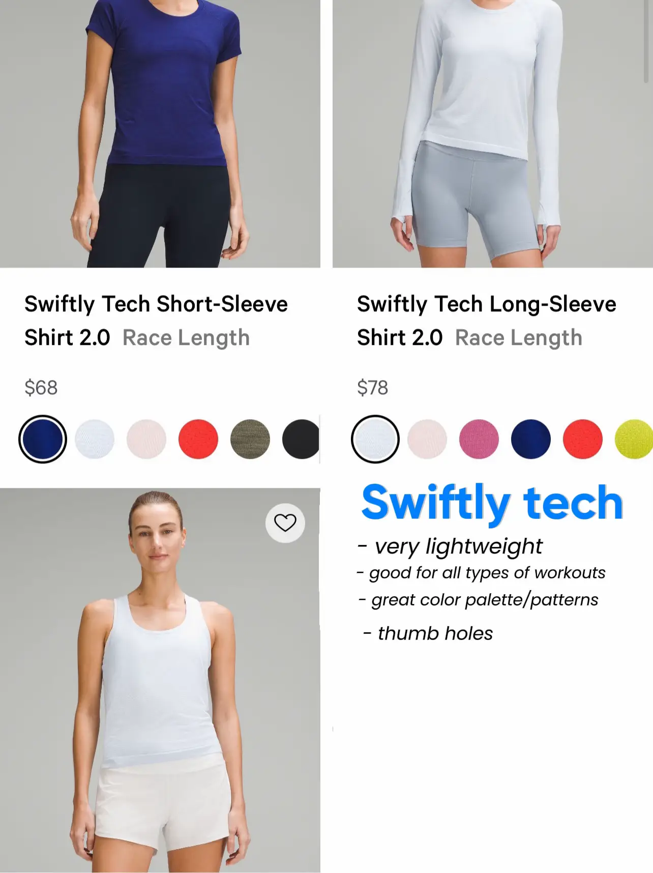 Swiftly Tech Short Sleeve Dupe