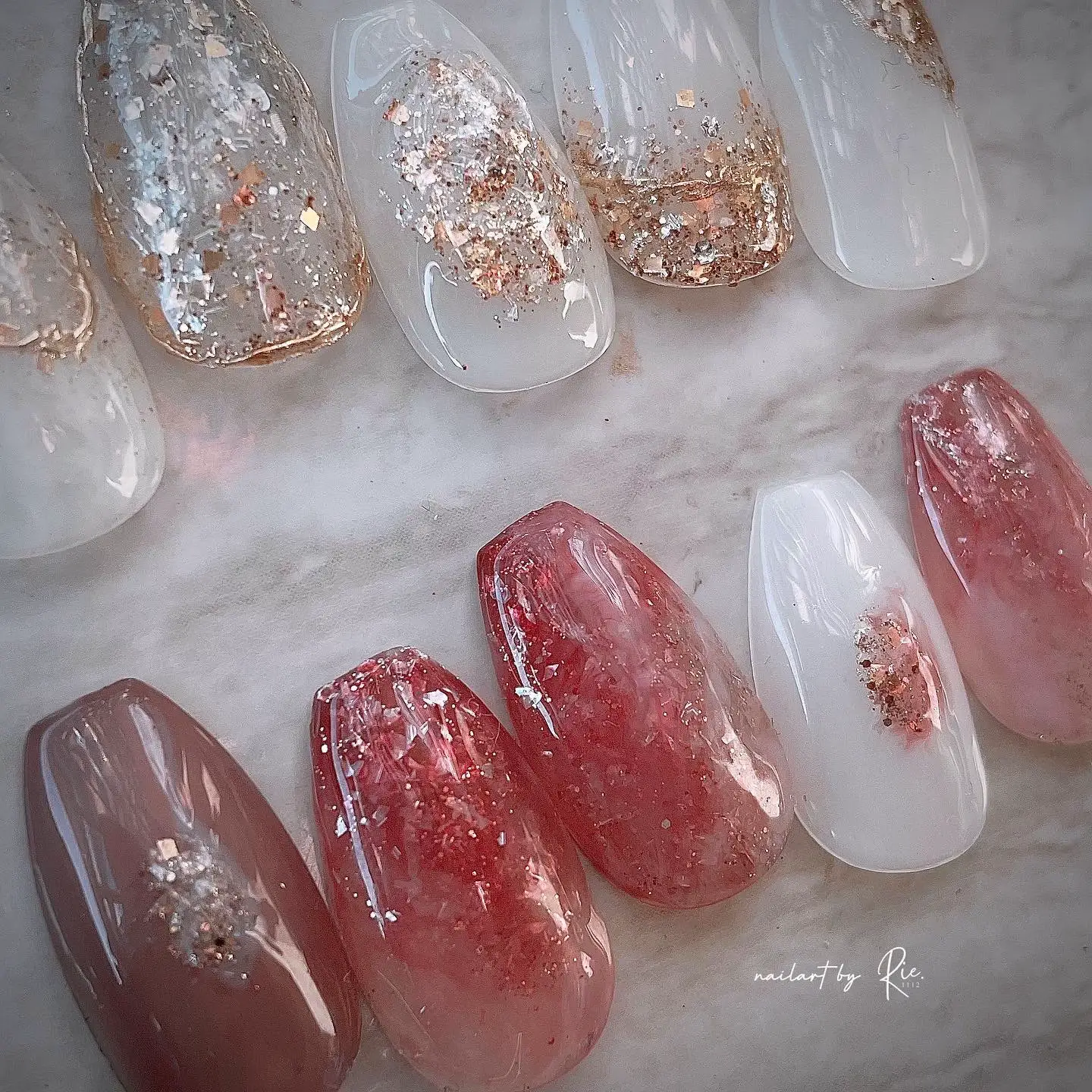 ICE GEL スプレーグラデーション グリッター（□ICEGEL(アイス
