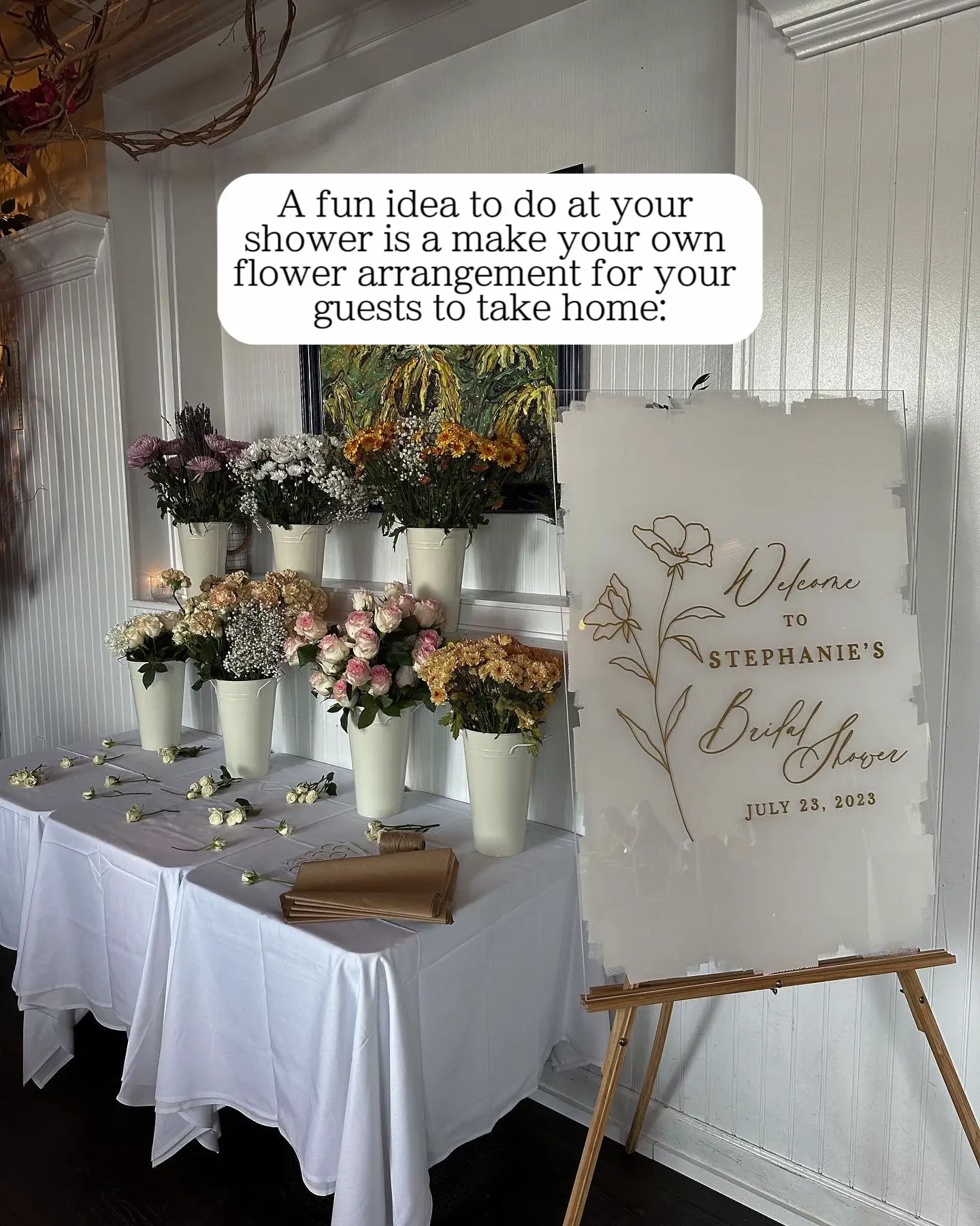 Bridal Shower Decor You Can Reuse On Your Wedding Day - Weddingbells
