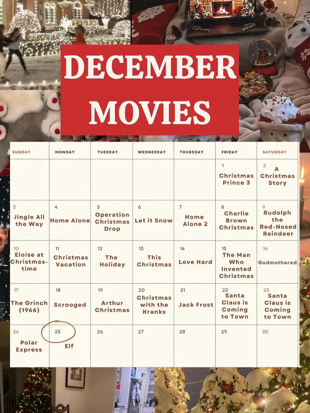 How to watch all 172 new Christmas movies in December