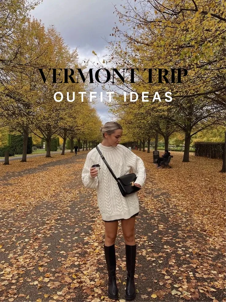 A Casual Fall Outfit from Burlington, VT