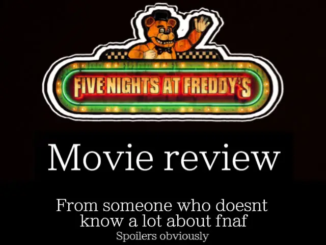 ⚠️Spoiler Warning!⚠️BEST MOVIE I'VE EVER SEEN IN MY LIFE 🐻🎤#fnafmovi, five  nights at freddy's movie