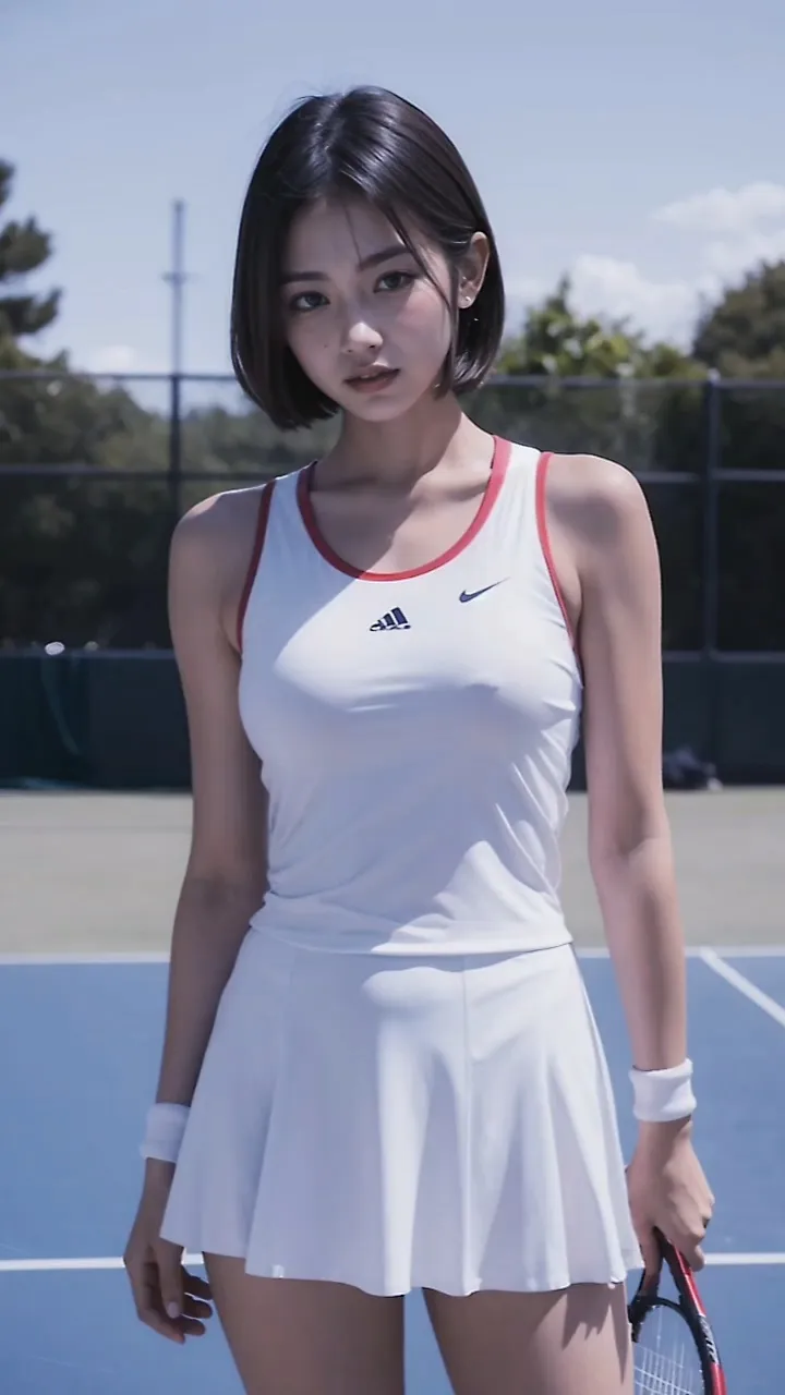 テニス部女子でっす🎾